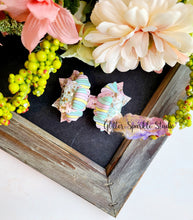 Load image into Gallery viewer, 2.5 inch Scalloped Sassafras Bow ALL FULL CUTS Steel Rule Die