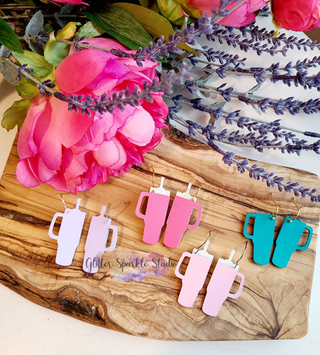 1.75-2 inch Pairs of Mirrored Trendy Tumblers Dangling multi cut Steel Rule Die for petite earring or appliques