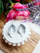 Load image into Gallery viewer, Petite Mirrored Pair of Pinched Feather/Leaf Earring or Pendant Steel Rule Die