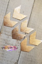 Load image into Gallery viewer, NEW Design Petite 2 inch Chevron Arrow Tip Steel Rule earring or pendant Die