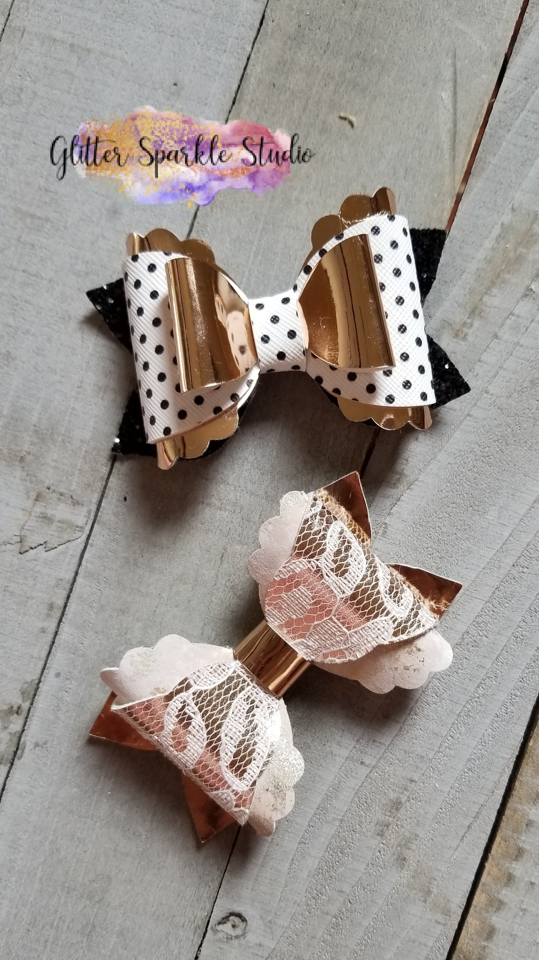 5 inch Coco Scalloped Bow (Full cut triple loops) Steel Rule Die