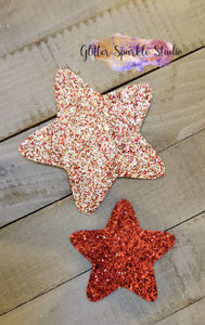 2 large Stars multi cut Steel Rule Die for wands, headbands or appliques