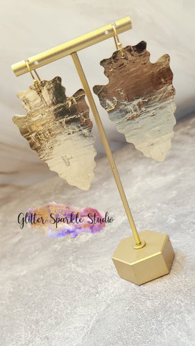 Pair of Arrowhead Earrings or Pendant Steel Rule Die