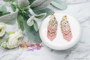 Fringe earring multi cut Steel Rule Combo Die