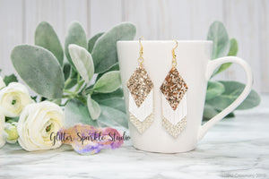 Fringe earring multi cut Steel Rule Combo Die