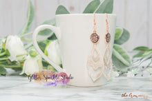 Load image into Gallery viewer, Intricate Teardrop Earring or Pendant Steel Rule Die