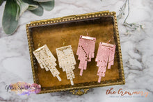 Load image into Gallery viewer, Staggered Fringe Earring or Pendant Steel Rule Die