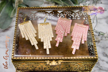 Load image into Gallery viewer, Staggered Fringe Earring or Pendant Steel Rule Die