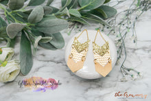 Load image into Gallery viewer, NEW Design Petite 2 inch Chevron Arrow Tip Steel Rule earring or pendant Die