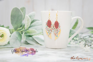 Petite Triple Layer Petal Earring or Pendant Steel Rule Die