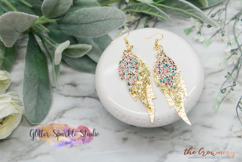 Flambe Triple Earring Steel Rule Die