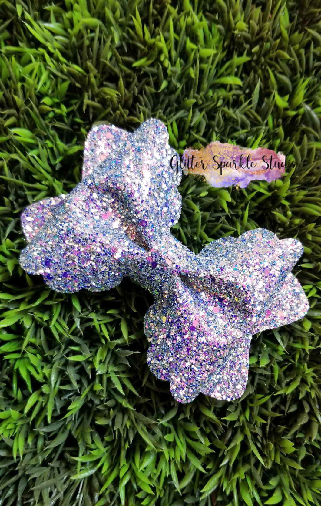 5 inch Scalloped Pinch Bow -Solid Piece Cuts/No Half Cuts - Steel Rule Die