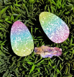 Eight Piece Oval Snap Clips or Earring multi cut Steel Rule Combo Die