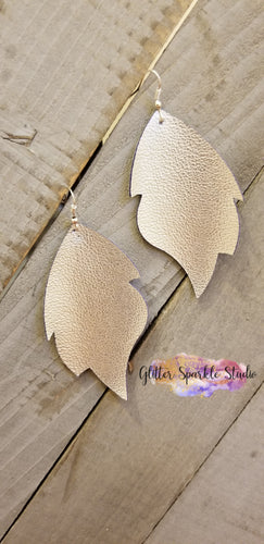 Large Leaf Earring or Pendant Steel Rule Die