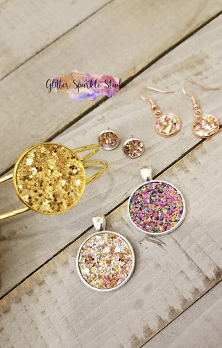 Circles, studs and teardrops Petite jewelry and earring multi cut Steel Rule Die