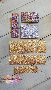 Snap clip or rectangle earring multi cut Steel Rule Combo Die