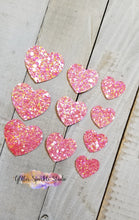 Load image into Gallery viewer, 10 Piece Hearts multi cut Steel Rule Die for petite earring or appliques