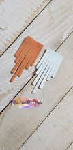 Load image into Gallery viewer, Staggered Fringe Earring or Pendant Steel Rule Die