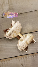 Load image into Gallery viewer, 5 inch Coco Scalloped Bow (Full cut triple loops) Steel Rule Die