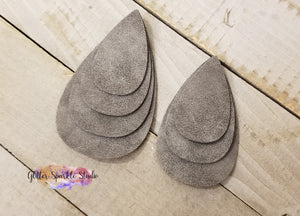 Large 2, 2.5, 3 & 3.5 inch Fat Raindrops 7 piece earring or pendants multi cut Steel Rule Die