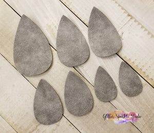 Large 2, 2.5, 3 & 3.5 inch Fat Raindrops 7 piece earring or pendants multi cut Steel Rule Die