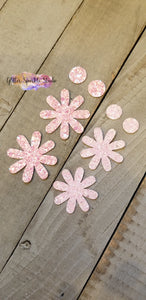 8 Petal Daisy Floral, Snap Clip or Earring Jewelry Steel Rule Die