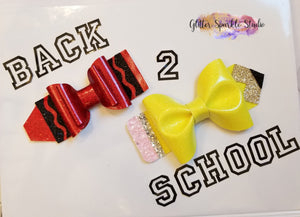 4.2ish inch Crayon Bow Double Layer Steel Rule Die