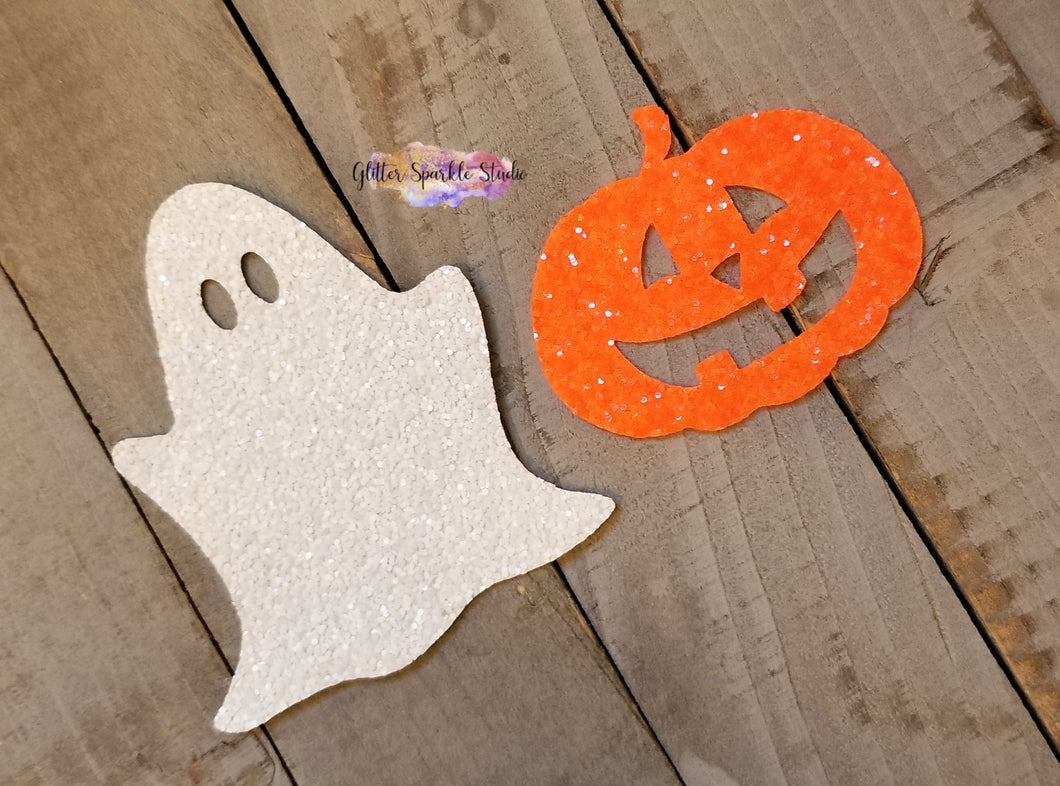 Ghost and Jack o Lantern Pumpkin Steel Rule Die for appliques