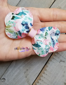 Triple Ruffled Pinch Bow Steel Rule Combo Die
