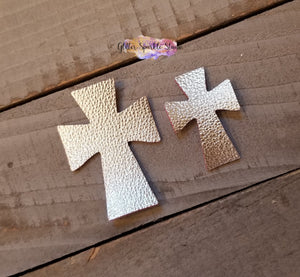 NEW SMALLER Teardrops & Crosses 7 piece earring multi cut Steel Rule Die