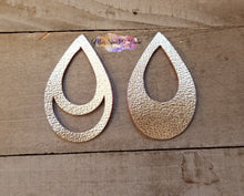 Load image into Gallery viewer, Open Teardrop Earrings Steel Rule Die