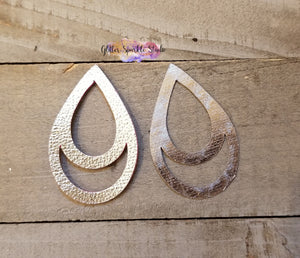 Open Teardrop Earrings Steel Rule Die