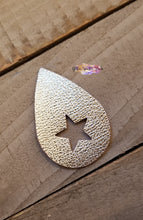 Load image into Gallery viewer, Star Inset Teardrop Earring or Pendant Steel Rule Die