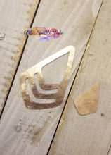 Load image into Gallery viewer, Large Intricate Pointed Teardrop Earring or Pendant Steel Rule Die