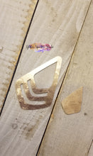 Load image into Gallery viewer, Large Intricate Pointed Teardrop Earring or Pendant Steel Rule Die