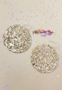 2.5 inch Hole in One circles Earring Steel Rule Die