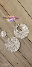 Load image into Gallery viewer, 2.5 inch Hole in One circles Earring Steel Rule Die