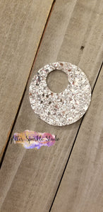 2.5 inch Hole in One circles Earring Steel Rule Die
