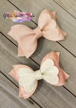 Load image into Gallery viewer, All full cuts - 5 inch Layered Lacey Bow Steel Rule Die