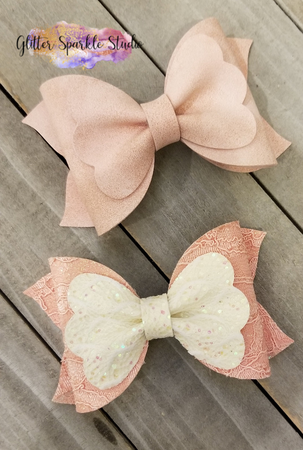 All full cuts - 5 inch Layered Lacey Bow Steel Rule Die
