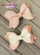 Load image into Gallery viewer, All full cuts - 5 inch Layered Lacey Bow Steel Rule Die