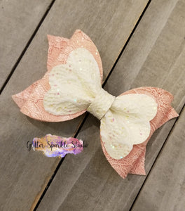 All full cuts - 5 inch Layered Lacey Bow Steel Rule Die