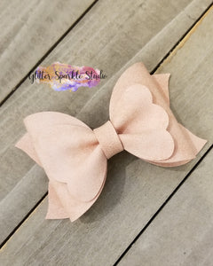 3.5 inch Layered Lacey Bow Steel Rule Die
