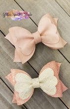 Load image into Gallery viewer, All full cuts - 5 inch Layered Lacey Bow Steel Rule Die