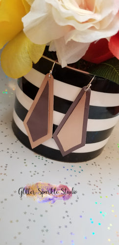 Double layer Long Layered Diamonds Earring or Pendant Steel Rule Die