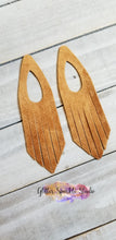 Load image into Gallery viewer, Long Drop Fringe Earring Pair Steel Rule Die
