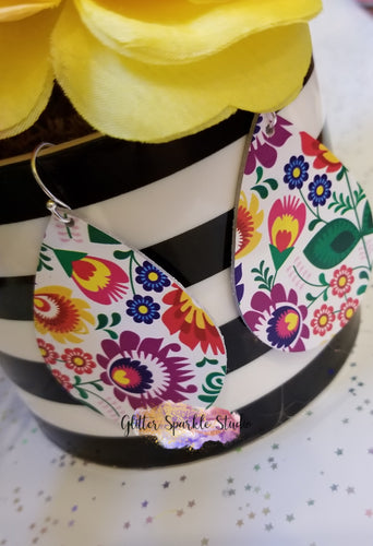 Perfect Teardrop Pair Earrings Steel Rule Die