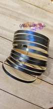 Load image into Gallery viewer, Sliced Smaller wrist sized Cuff Bracelet Steel Rule Die (not earring)