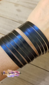 Sliced Smaller wrist sized Cuff Bracelet Steel Rule Die (not earring)