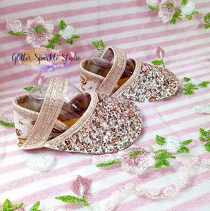 Sweet Little Slipper Crib Shoes Steel Rule Die